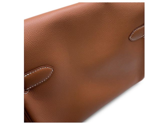 Hermès Hermes Kelly PM Gold Evercolor Schultertasche Golden - Ansicht 6