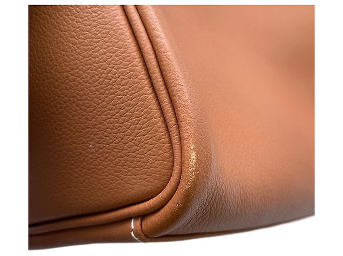 Hermès Hermes Kelly PM Gold Evercolor Schultertasche Golden - Ansicht 7