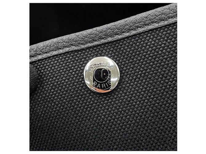 Hermès Borsa Tote Hermes Garden TPM Nero - vista 10
