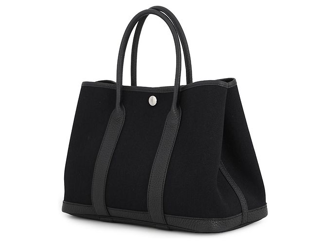 Hermès Borsa Tote Hermes Garden TPM Nero - vista 2