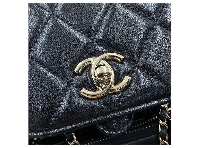 Zaino Chanel Matelassé Black Nero - vista 14