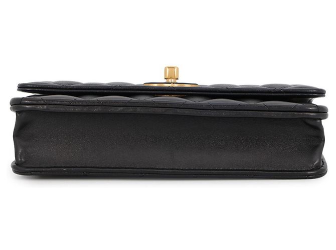 Cartera con cadena Chanel Matelassé Negro - vista 3