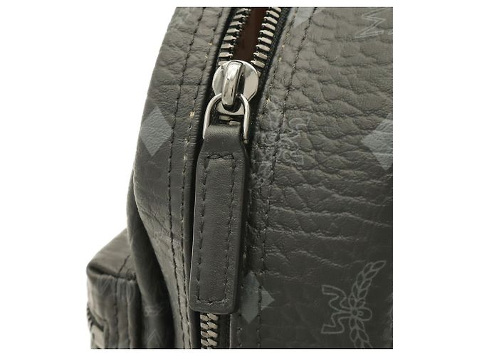 Mochila Mini MCM Stark Visetos Negro - vista 7