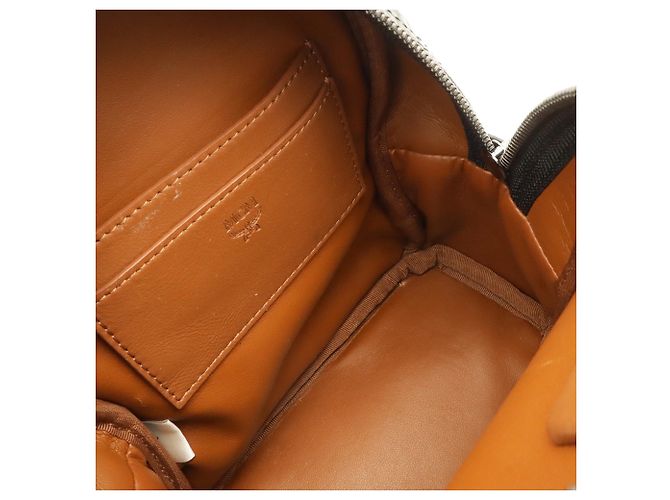 Mochila Mini MCM Stark Visetos Negro - vista 8