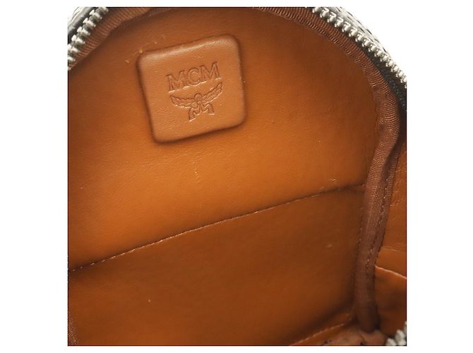 Mochila Mini MCM Stark Visetos Negro - vista 9