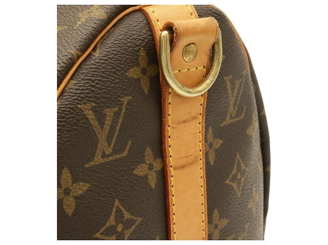 Louis Vuitton Monogram Keepall Bandoulière 45 Marrone Monogramma - vista 5