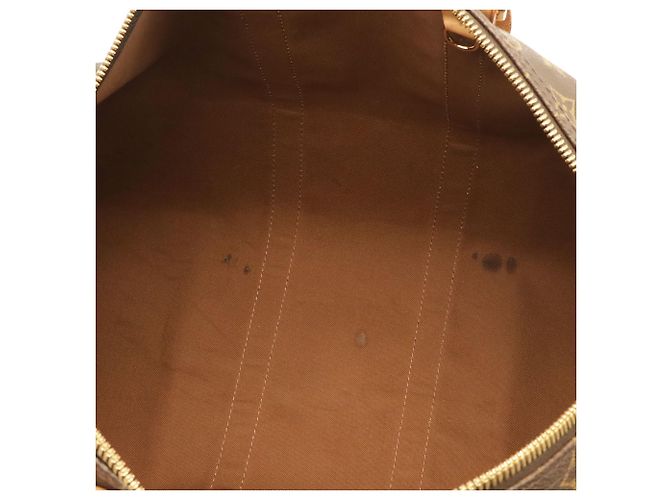Louis Vuitton Monogram Keepall Bandoulière 45 Marrone Monogramma - vista 9