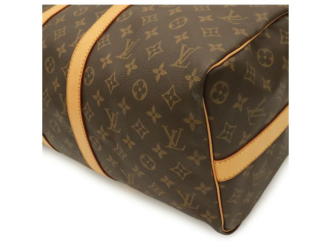 Louis Vuitton Monogram Keepall Bandoulière 45 Marrone Monogramma - vista 4
