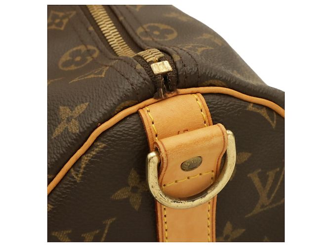 Louis Vuitton Monogram Keepall Bandoulière 45 Marrone Monogramma - vista 5