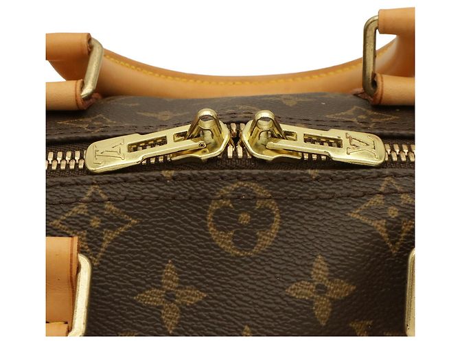 Louis Vuitton Monogram Keepall Bandoulière 45 Marrone Monogramma - vista 8