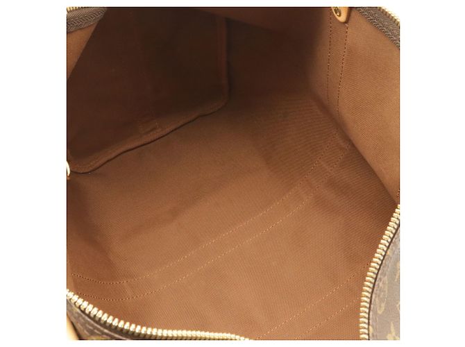 Louis Vuitton Monogram Keepall Bandoulière 45 Marrone Monogramma - vista 9