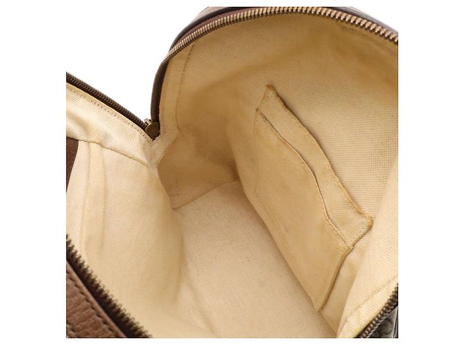 Gucci Ophidia GG Supreme Kleiner Rucksack Braun Rot Beige Grün Gelb - Ansicht 9
