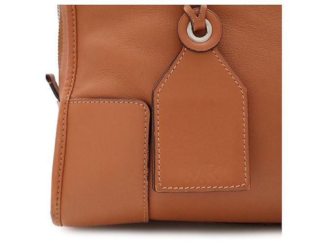 Borsa a mano in pelle Loewe Amazona 36 Anagram Marrone - vista 8