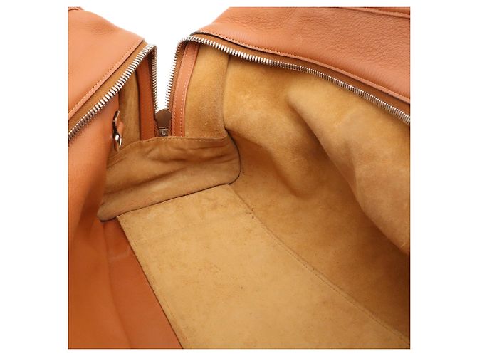 Borsa a mano in pelle Loewe Amazona 36 Anagram Marrone - vista 9