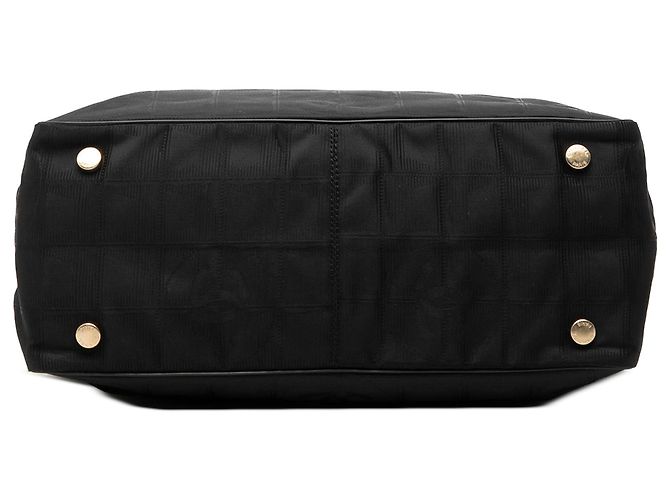 Bolso Tote Chanel Black New Travel Line Nylon Negro - vista 3