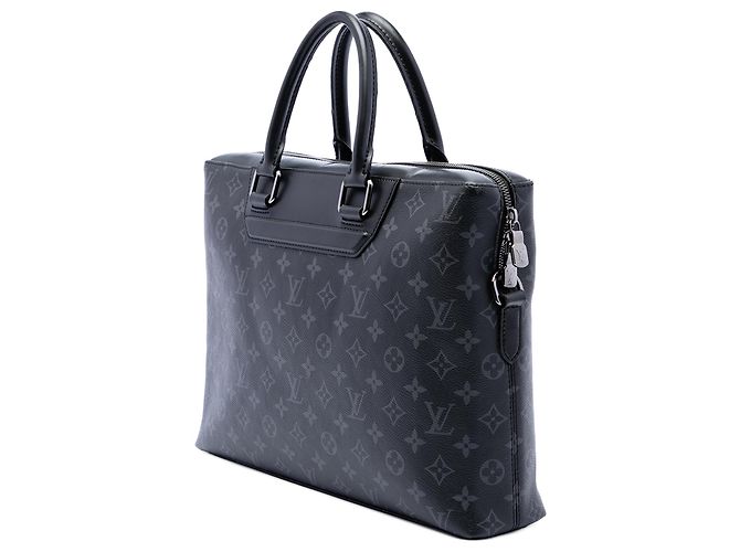 Pasta Louis Vuitton Black Monogram Eclipse Odyssey Preto - vista 2
