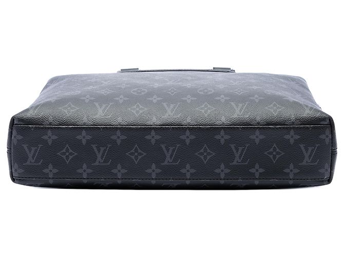 Pasta Louis Vuitton Black Monogram Eclipse Odyssey Preto - vista 3