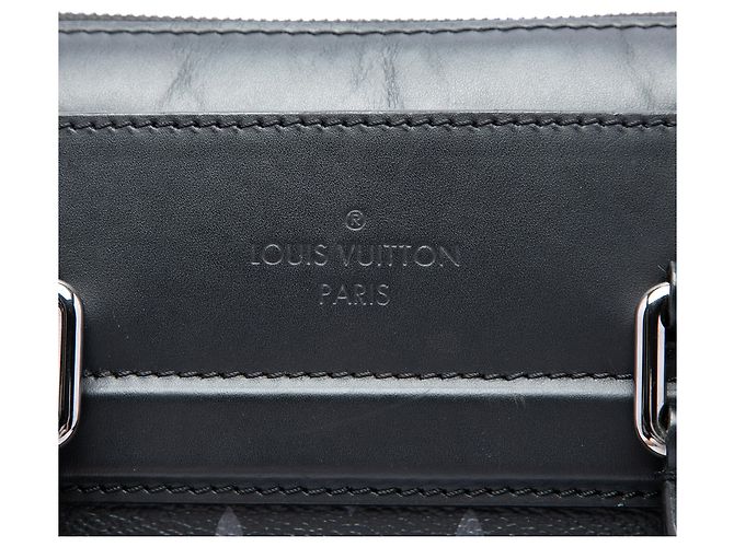 Pasta Louis Vuitton Black Monogram Eclipse Odyssey Preto - vista 5