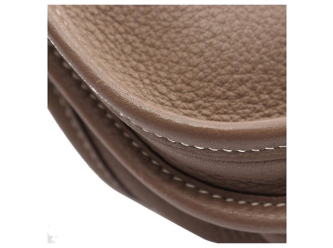 Hermès Beige Clemence Evelyne II PM - vista 8
