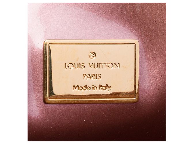 Louis Vuitton Pink Monogram Vernis Spring Street Rosa - vista 5