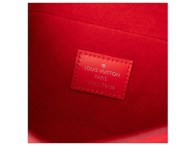 Louis Vuitton Red Epi Pochette Felicie Rot - Ansicht 5