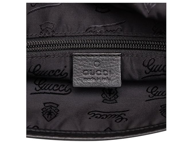 Gucci Black Guccissima Crossbody - view 5