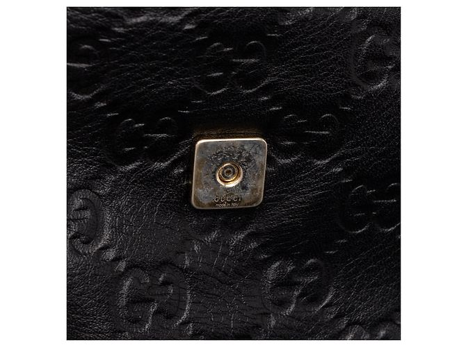 Gucci Black Guccissima Crossbody - view 6