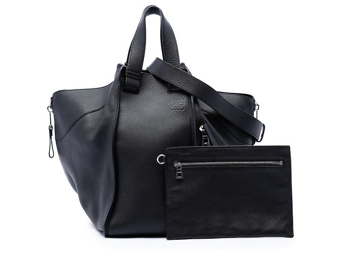 Bolso Hammock LOEWE de piel negro Large - vista 7