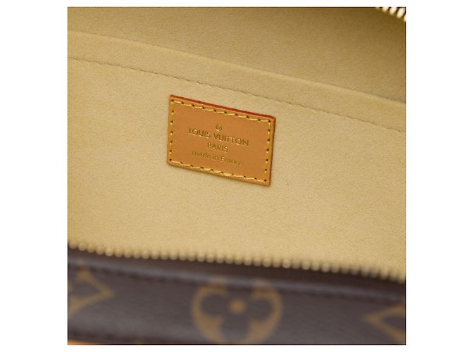 Louis Vuitton Brown Monogram Valisette BB Braun - Ansicht 5