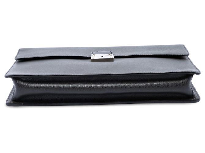 Louis Vuitton Black Taiga Neo Robusto 2 Briefcase Nero - vista 3