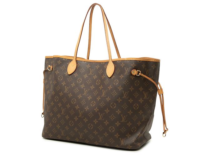 Louis Vuitton Brown Monogram Neverfull GM Marrone - vista 2