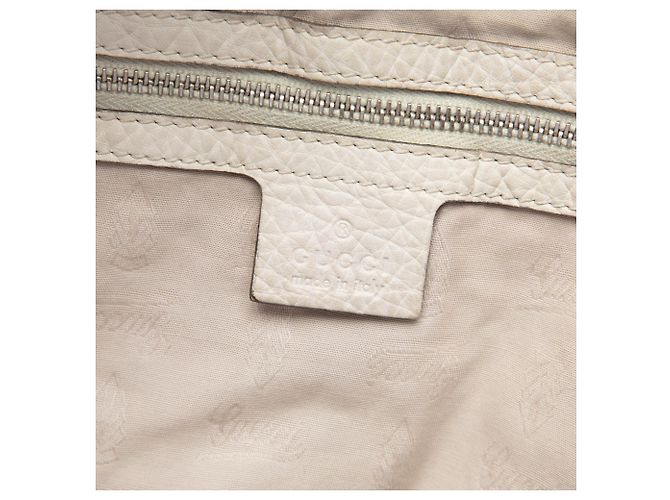 Gucci Bamboo Bar Tote Medium aus GG Canvas Beige - Ansicht 4