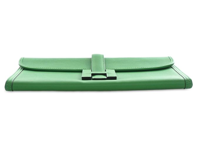 Hermès Green Swift Jige Elan 29 D'oro Verde - vista 3