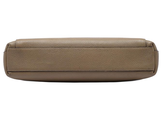 Louis Vuitton Borsa Briefcase Dorian in pelle Taurillon marrone Taupe - vista 3