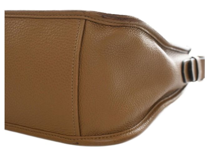 Prada Borsa Hobo Medium Vitello Daino Soft Marrone - vista 14