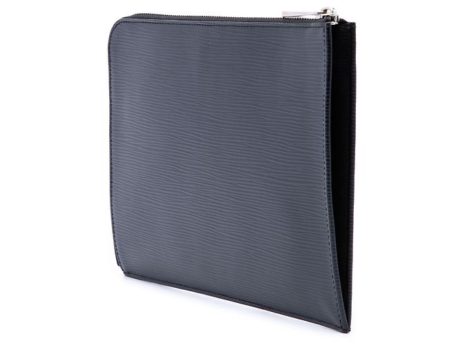 Louis Vuitton Black Epi Pochette Jour PM Schwarz - Ansicht 2