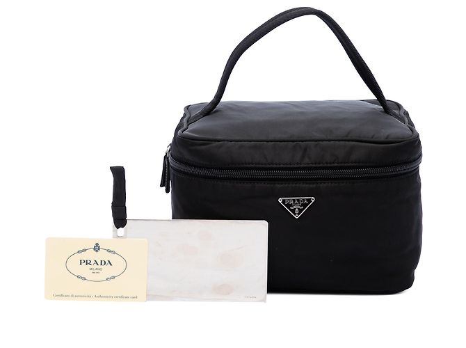 Necessaire Prada in Tessuto nero - vista 7