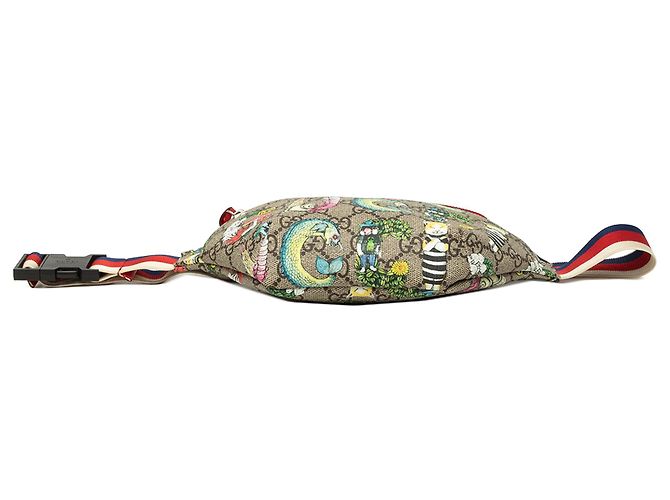 Borsello cintura Gucci Beige Kids Yuko Higuchi GG Supreme Bugs - vista 3