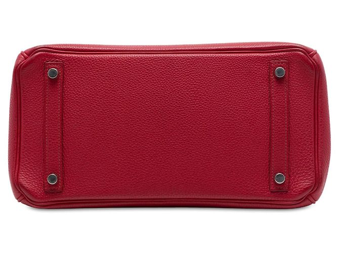 Hermès Red Togo Birkin Retourne 30 Rosso - vista 3