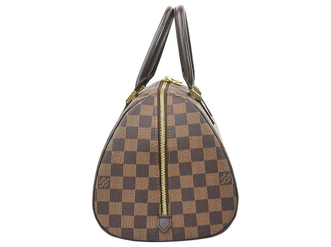 Louis Vuitton Brown Damier Ebene Ribera MM Marrone - vista 14