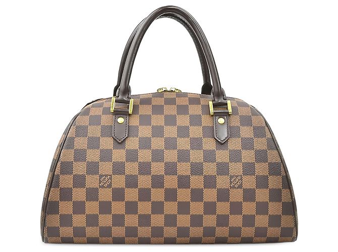 Louis Vuitton Brown Damier Ebene Ribera MM Marrone - vista 2