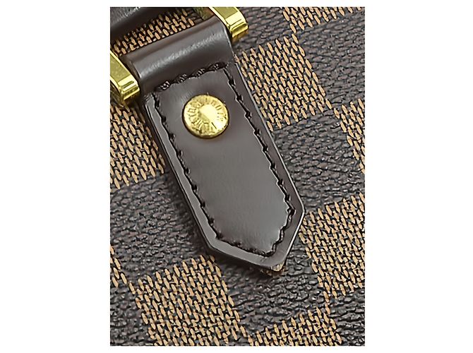 Louis Vuitton Brown Damier Ebene Ribera MM Marrone - vista 6