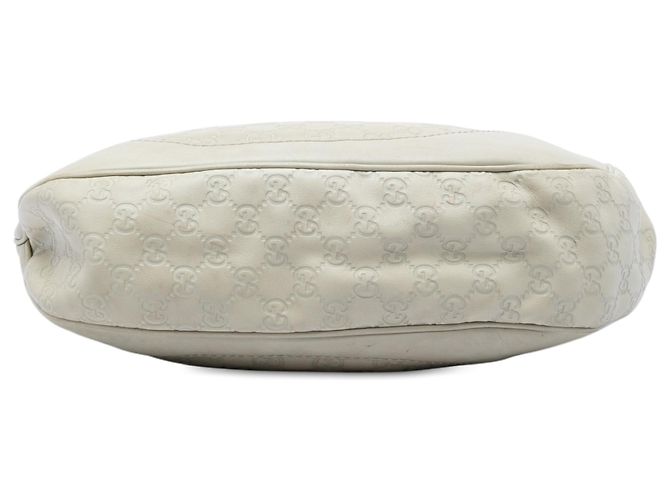 Gucci White Guccissima Charlotte Crossbody Bianco Bianco sporco - vista 3
