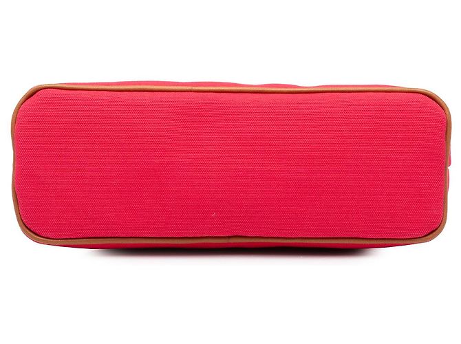 Hermès Pink Toile Bolide Trousse De Voyage PM Rosa - vista 3