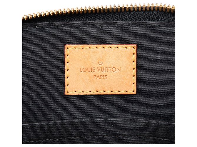 Louis Vuitton Black Monogram Vernis Alma BB Schwarz - Ansicht 5
