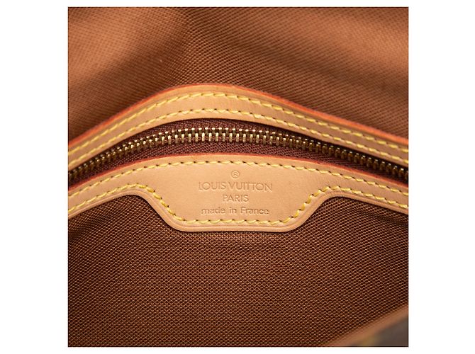 Louis Vuitton Brown Monogram Mini Looping Marrone - vista 5