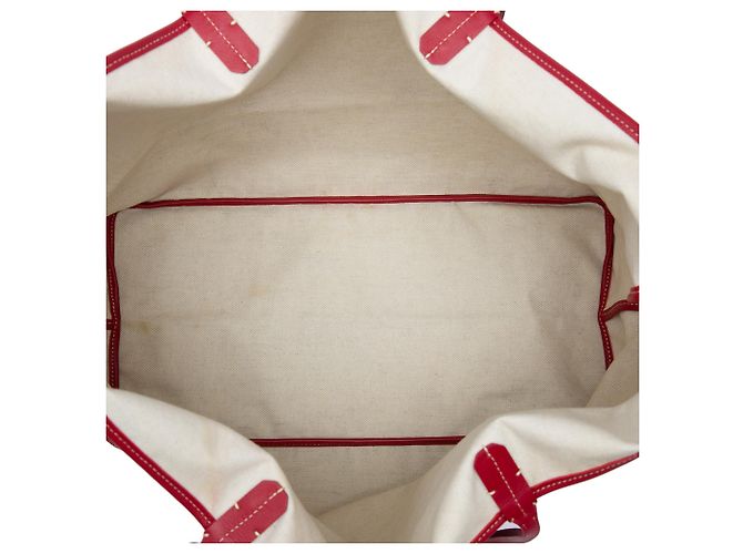 Goyard Red Goyardine Saint Louis GM Rosso - vista 4