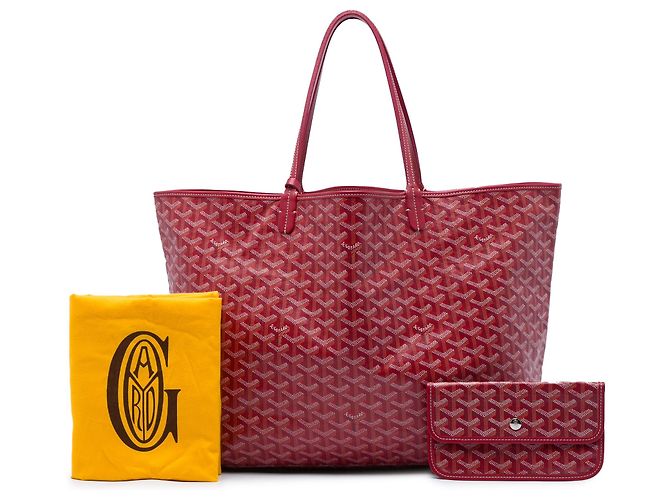 Goyard Red Goyardine Saint Louis GM Rosso - vista 6