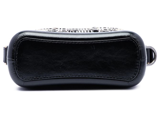 Chanel Gabrielle Crossbody Petit Tweed Noir - vue 3
