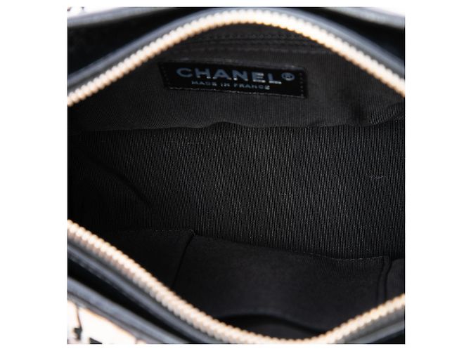 Chanel Gabrielle Crossbody Petit Tweed Noir - vue 4